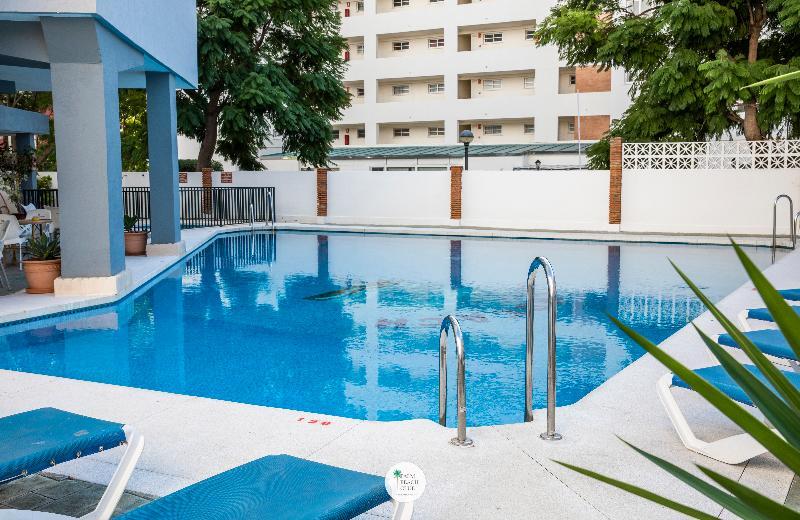 Palm Beach Club Apartamentos Carihuela Torremolinos Bagian luar foto