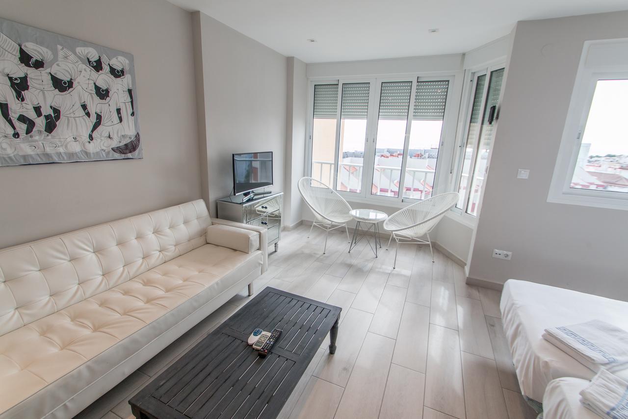 Palm Beach Club Apartamentos Carihuela Torremolinos Bagian luar foto