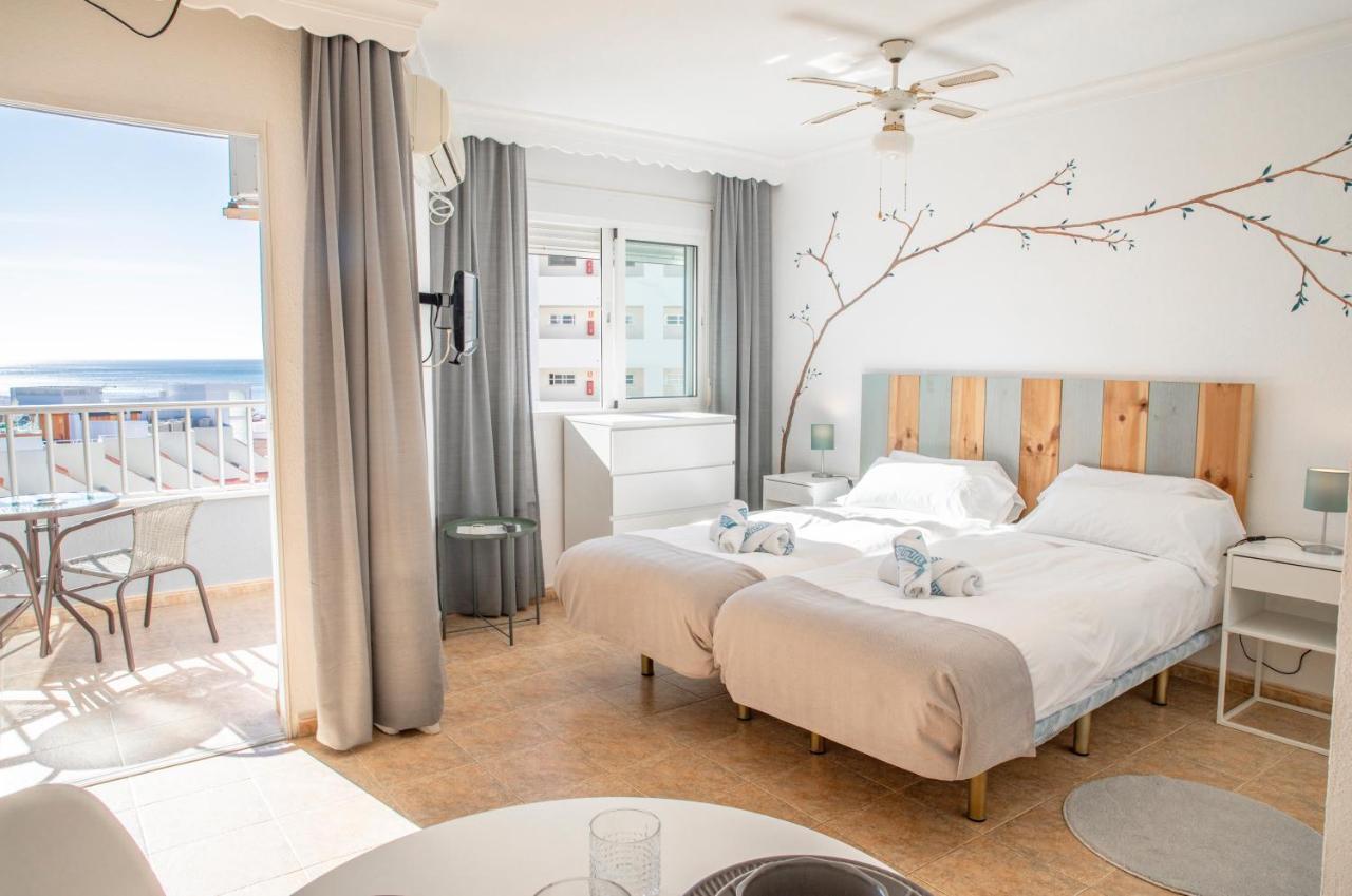 Palm Beach Club Apartamentos Carihuela Torremolinos Bagian luar foto