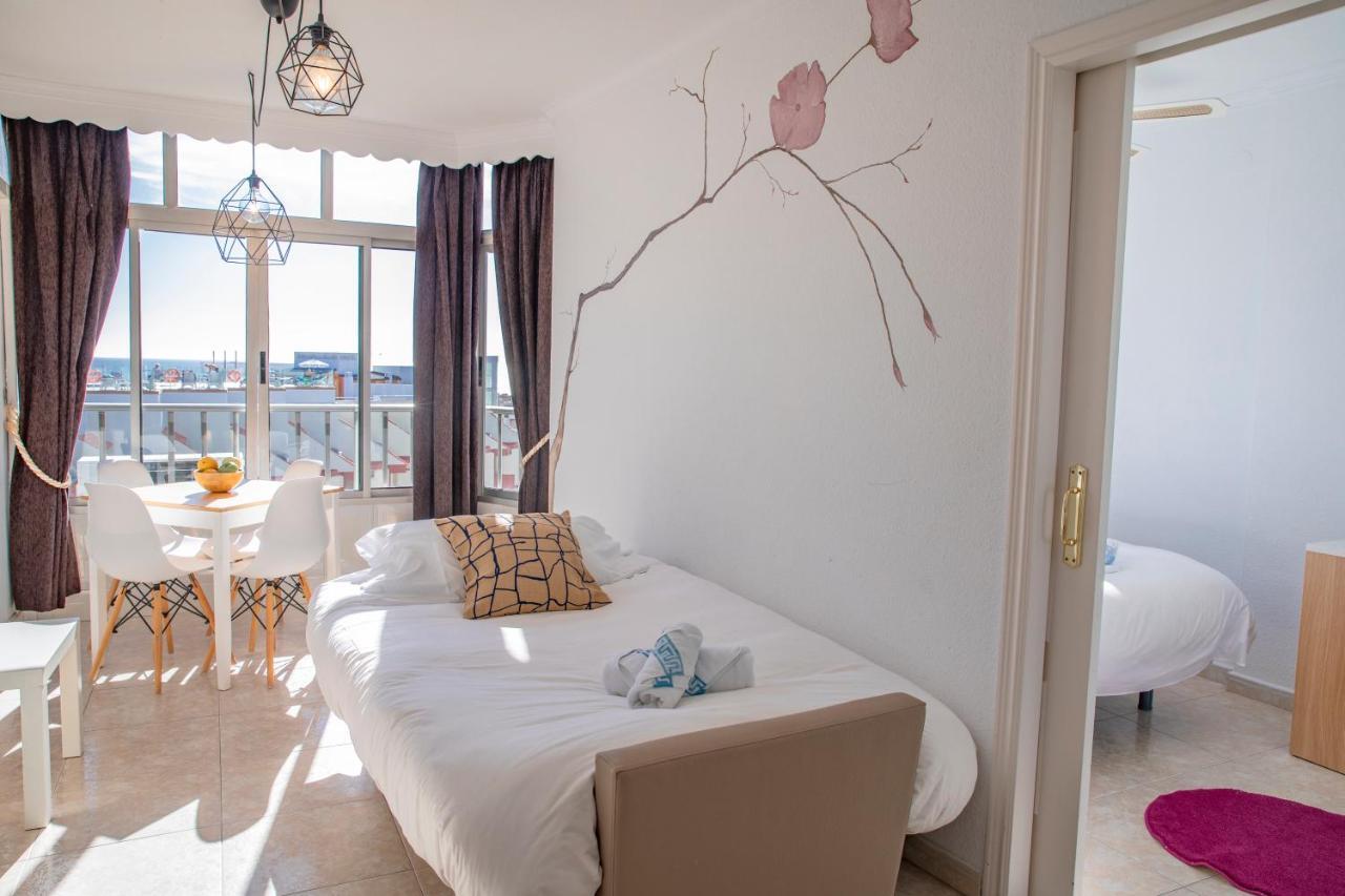 Palm Beach Club Apartamentos Carihuela Torremolinos Bagian luar foto